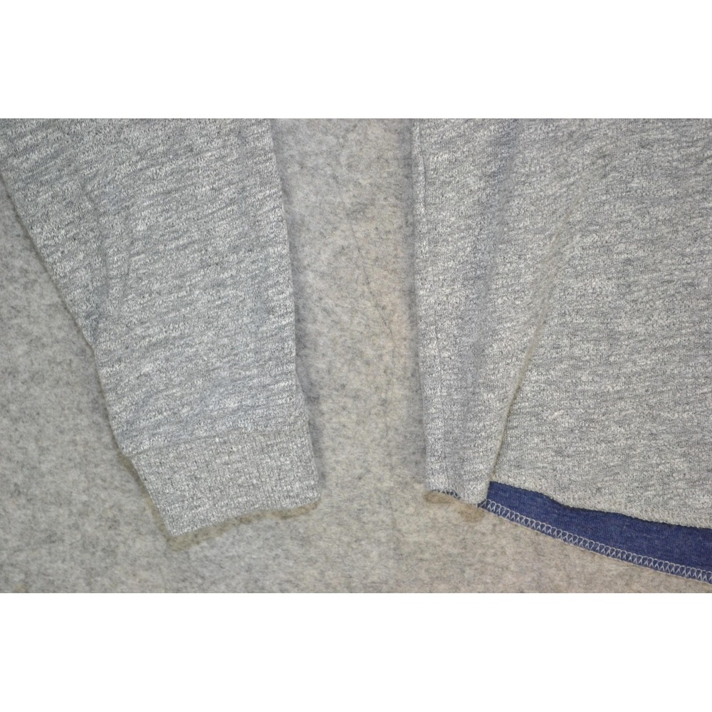 Marine Layer Shirt Mens Medium Gray Long Sleeve Henley Cotton Blend Made USA - Picture 2 of 16